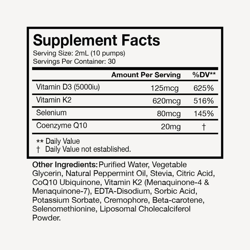 Tharvo™ Liposomal Vitamin D3+K2